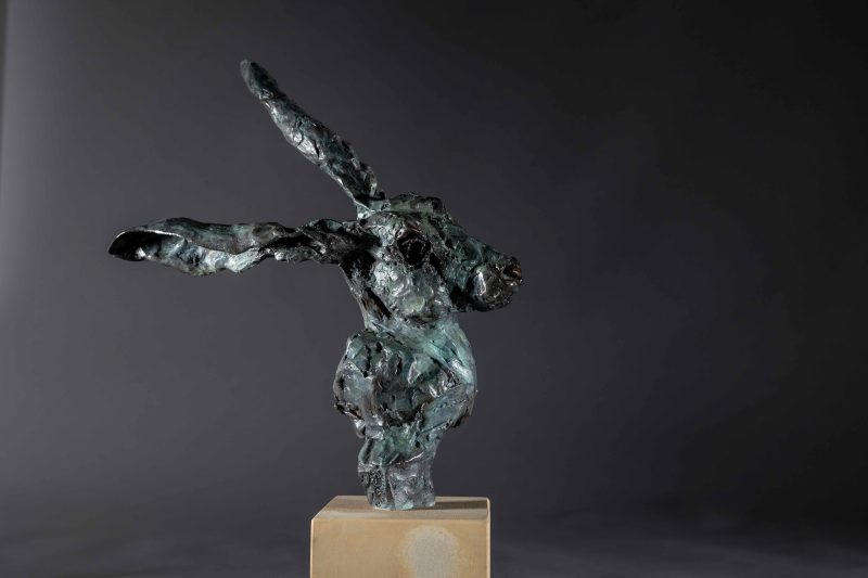 Sculpture - Bronze - Indoor - Wildlife - Hare