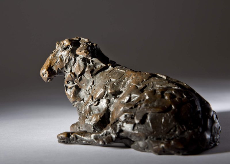Sculpture - Bronze - Wildlife - Lying Sheep 2