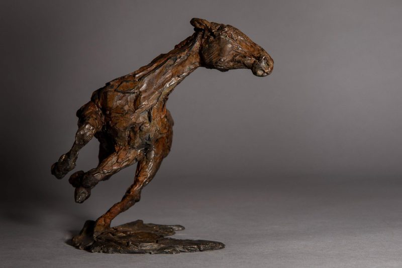 Sculpture - Bronze - Equestrian - Horse Galloping 3